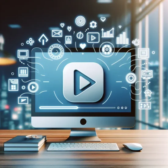 "شخص يستخدم برنامج Zeemo لتحميل فيديوهات يوتيوب على الكمبيوتر، مع واجهة البرنامج على الشاشة، في إطار دليل شامل للمبتدئين والمحترفين."